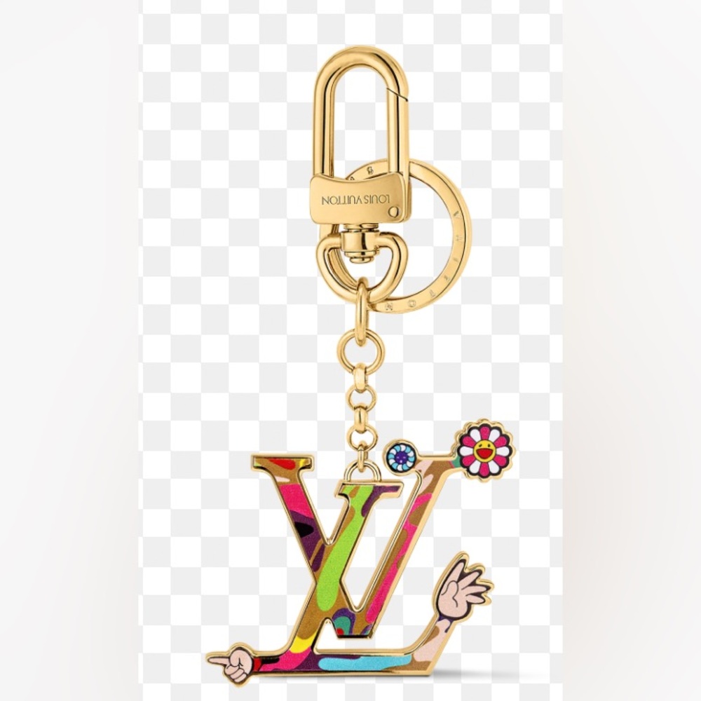 Louis Vuitton x Murakami 2025 Superflat bag charm Brand New Full Set